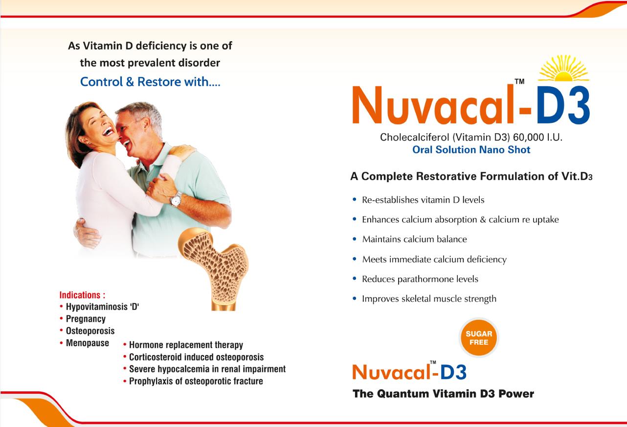 Nuvacal-D3 – Advanced Vitamin D3 Solution for Bone Health